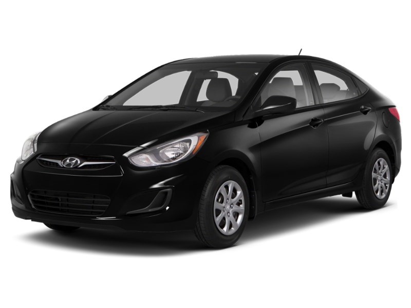 2013 Hyundai Accent 4dr Sdn Man GL *Ltd Avail* Ultra Black Pearl  Shot 4
