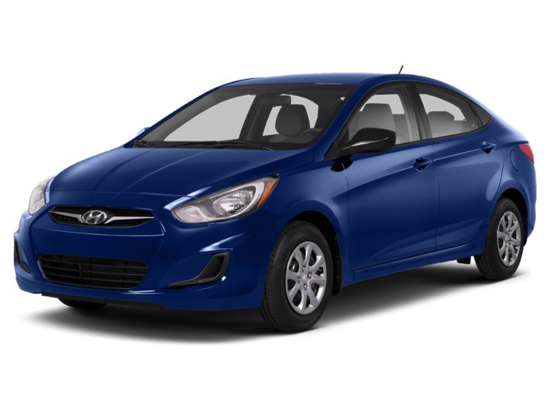 2013 Hyundai Accent 4dr Sdn Auto GL Marathon Blue Pearl  Shot 1