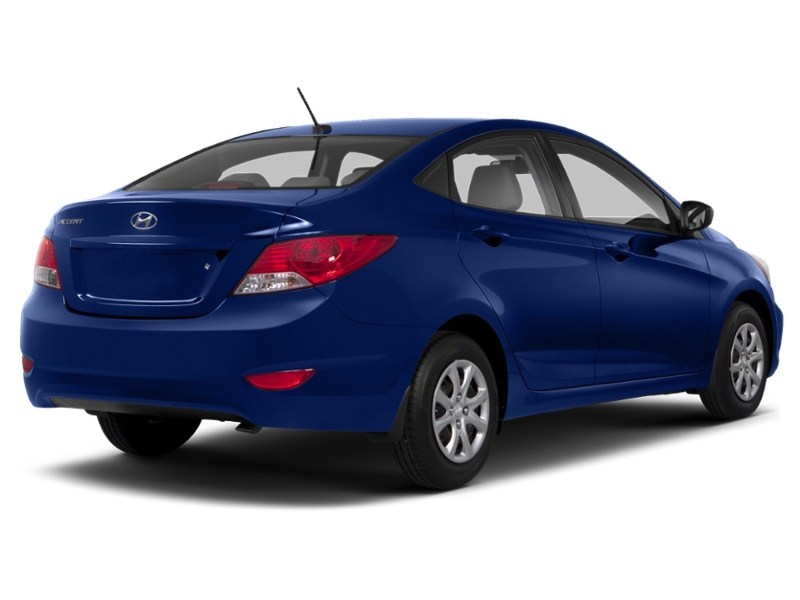 2013 Hyundai Accent 4dr Sdn Auto GL Marathon Blue Pearl  Shot 6