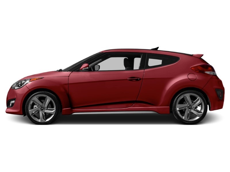 2014 Hyundai Veloster 3dr Cpe Auto Turbo Boston Red Metallic  Shot 3