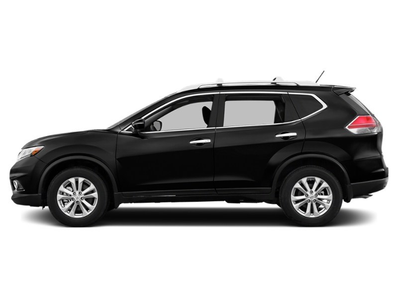2014 Nissan Rogue AWD 4dr SL Super Black  Shot 3