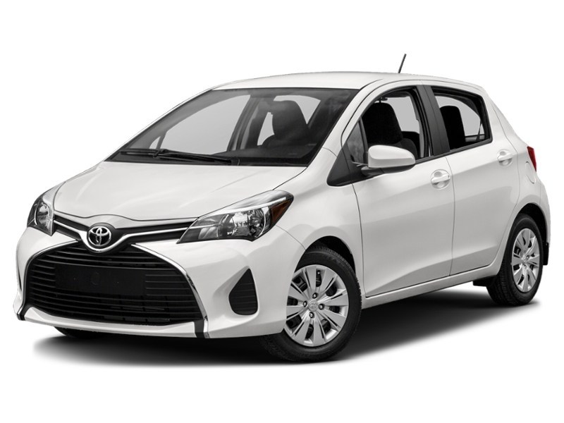 2015 Toyota Yaris 5dr HB Auto LE Alpine White  Shot 1