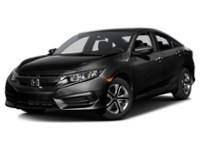 2016 Honda Civic 4dr CVT LX Crystal Black Pearl  Shot 1