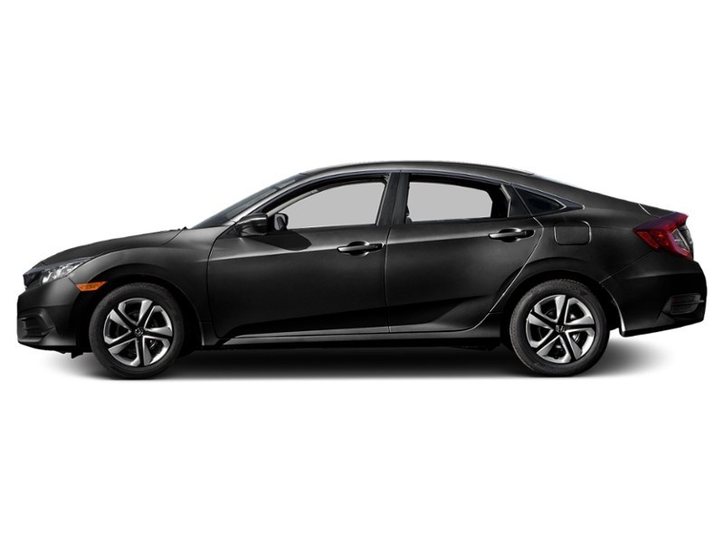 2016 Honda Civic 4dr CVT LX Crystal Black Pearl  Shot 3