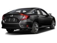 2016 Honda Civic 4dr CVT LX Crystal Black Pearl  Shot 2