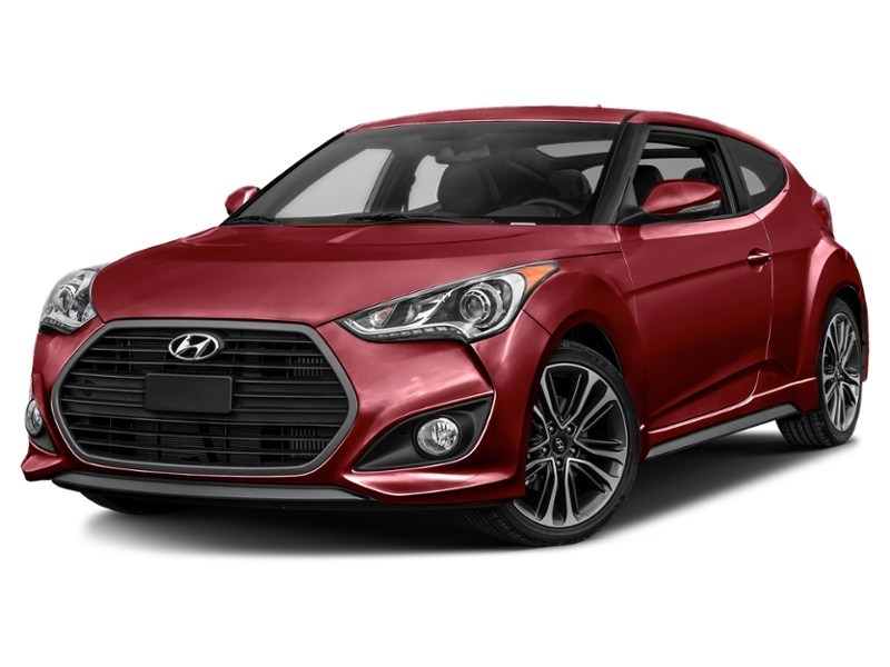 2016 Hyundai Veloster 3dr Cpe Man Turbo Boston Red Metallic  Shot 7