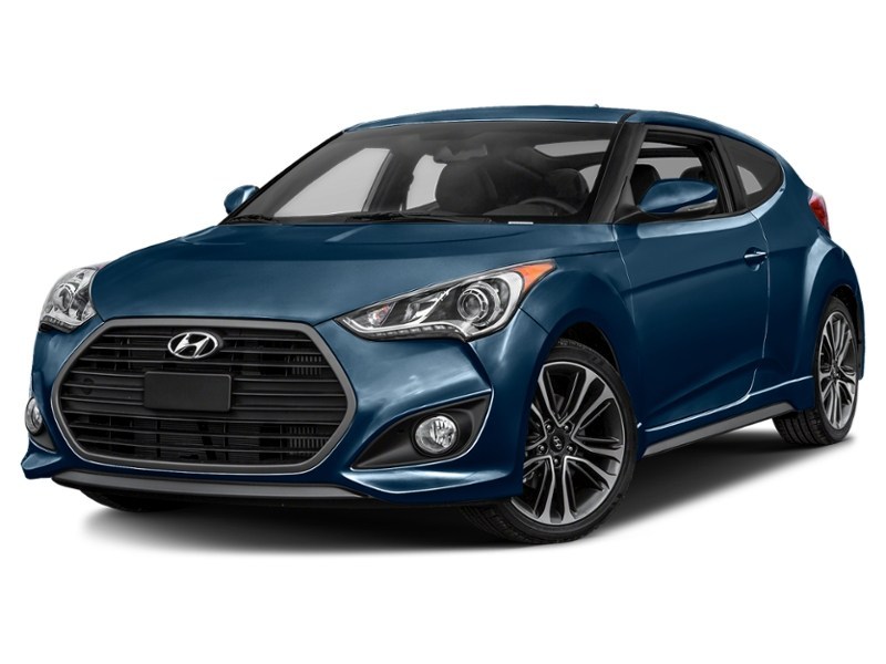 2016 Hyundai Veloster 3dr Cpe Man Turbo Pacific Blue Pearl  Shot 28