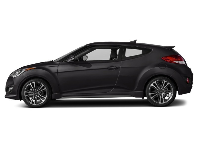 2016 Hyundai Veloster 3dr Cpe Man Turbo Ultra Black Pearl  Shot 5