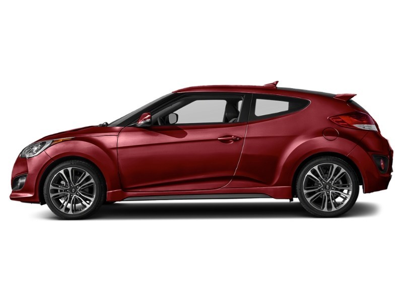 2016 Hyundai Veloster 3dr Cpe Man Turbo Boston Red Metallic  Shot 9