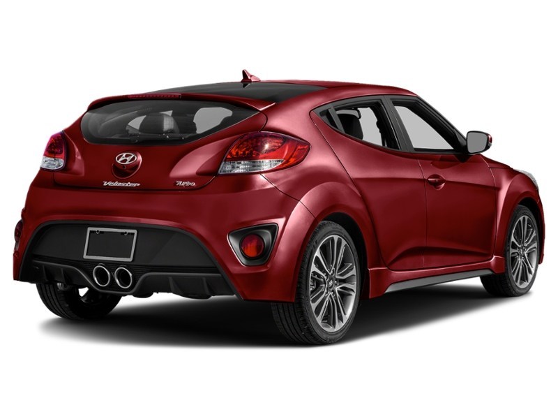 2016 Hyundai Veloster 3dr Cpe Man Turbo Boston Red Metallic  Shot 12