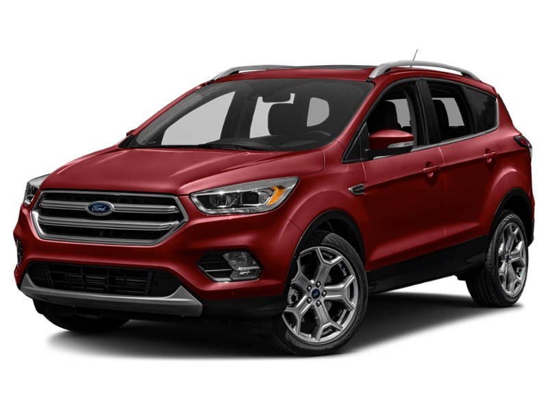 2018 Ford Escape Titanium 4WD Ruby Red Metallic Tinted Clearcoat  Shot 28