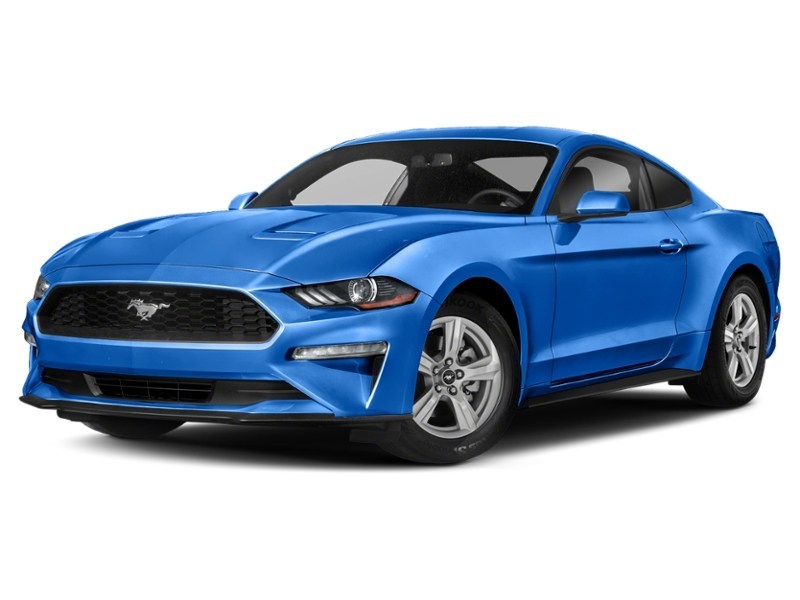2020 Ford Mustang EcoBoost Fastback Velocity Blue Metallic  Shot 26