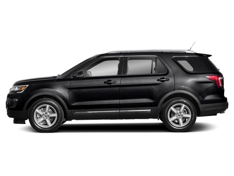 2018 Ford Explorer XLT 4WD Shadow Black  Shot 3