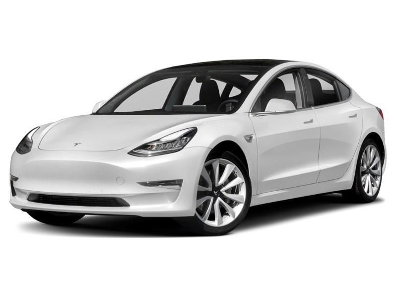 2019 Tesla Model 3 Standard Range RWD *Ltd Avail* Pearl White Multi-Coat  Shot 1