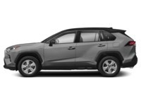 2021 Toyota RAV4 Hybrid Hybrid XLE AWD Silver Sky Metallic w/Black Roof  Shot 5