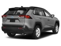 2021 Toyota RAV4 Hybrid Hybrid XLE AWD Silver Sky Metallic w/Black Roof  Shot 6