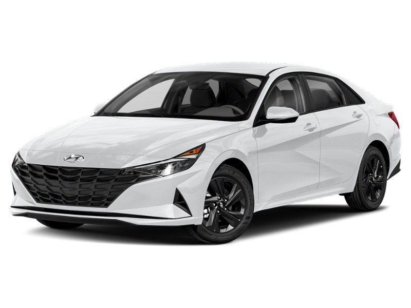 2021 Hyundai Elantra Preferred IVT Polar White  Shot 4