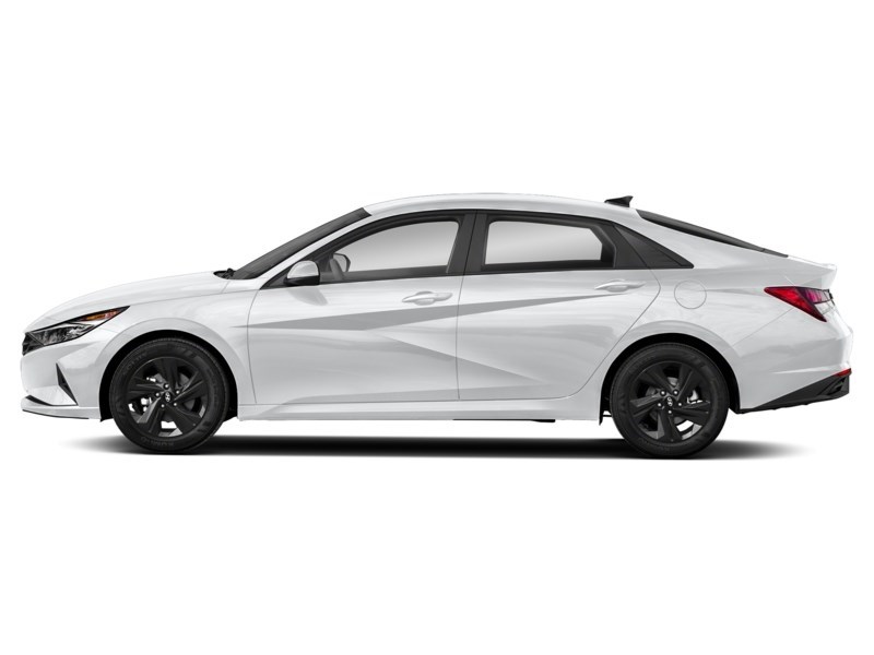 2021 Hyundai Elantra Preferred IVT w/Sun & Tech Package Polar White  Shot 3