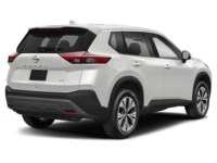 2021 Nissan Rogue AWD SV Pearl White Pearl Metallic  Shot 2