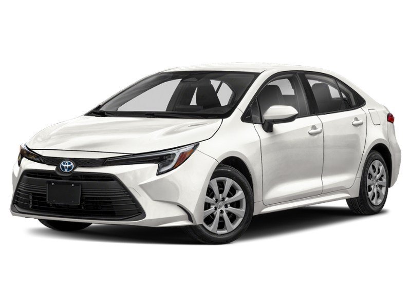 2024 Toyota Corolla Hybrid Hybrid LE CVT AWD White  Shot 4