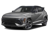 2025 Hyundai Kona 1.6T N Line AWD w/Two-Tone Roof Cyber Grey w/Abyss Black Roof  Shot 4