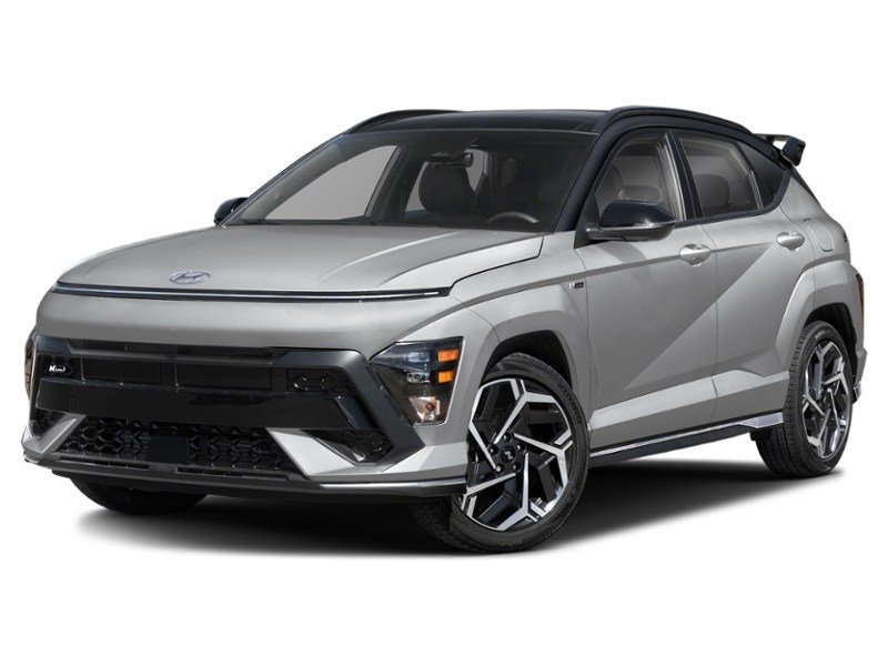 2024 Hyundai Kona 1.6T N Line AWD w/Two-Tone Roof Cyber Grey w/Abyss Black Roof  Shot 1