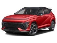2025 Hyundai Kona 1.6T N Line AWD w/Two-Tone Roof Ultimate Red w/Abyss Black Roof  Shot 16