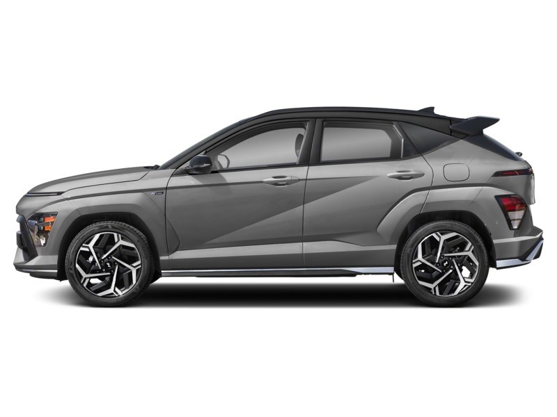 2025 Hyundai Kona 1.6T N Line AWD w/Two-Tone Roof Cyber Grey w/Abyss Black Roof  Shot 5
