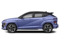 2025 Hyundai Kona 1.6T N Line AWD w/Two-Tone Roof Meta Blue w/Abyss Black Roof  Shot 9