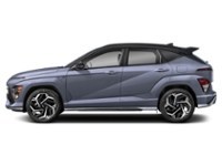 2024 Hyundai Kona 1.6T N Line AWD w/Two-Tone Roof Meta Blue w/Abyss Black Roof  Shot 6