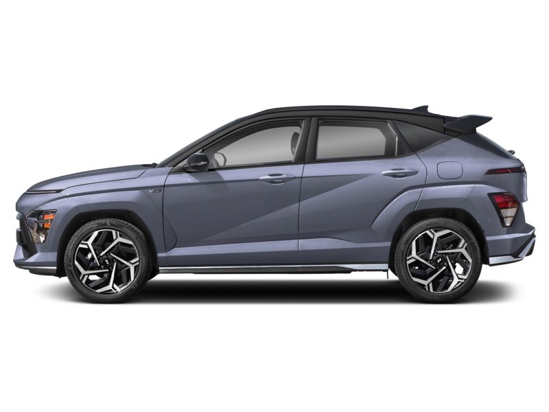 2025 Hyundai Kona 1.6T N Line AWD w/Two-Tone Roof Meta Blue w/Abyss Black Roof  Shot 9