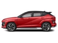 2025 Hyundai Kona 1.6T N Line AWD w/Two-Tone Roof Ultimate Red w/Abyss Black Roof  Shot 17