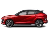 2024 Hyundai Kona 1.6T N Line AWD w/Two-Tone Roof Ultimate Red w/Abyss Black Roof  Shot 12