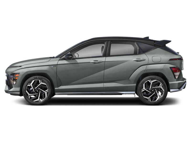 2025 Hyundai Kona 1.6T N Line AWD w/Two-Tone Roof Mirage Green w/Abyss Black Roof  Shot 23