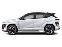 2024 Hyundai Kona 1.6T N Line AWD w/Two-Tone Roof Atlas White w/Abyss Black Roof  Shot 22