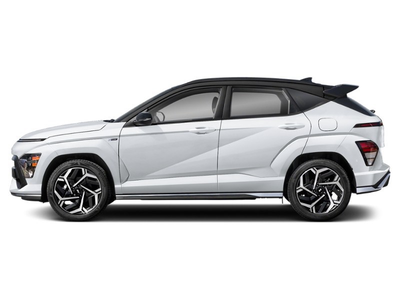 2024 Hyundai Kona 1.6T N Line AWD w/Two-Tone Roof Atlas White w/Abyss Black Roof  Shot 22