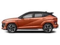 2025 Hyundai Kona 1.6T N Line AWD w/Two-Tone Roof Soultronic Orange w/Abyss Black Roof  Shot 33