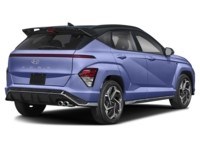 2025 Hyundai Kona 1.6T N Line AWD w/Two-Tone Roof Meta Blue w/Abyss Black Roof  Shot 8