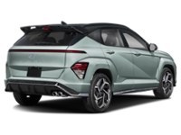 2024 Hyundai Kona 1.6T N Line AWD w/Two-Tone Roof Mirage Green w/Abyss Black Roof  Shot 15