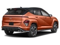 2025 Hyundai Kona 1.6T N Line AWD w/Two-Tone Roof Soultronic Orange w/Abyss Black Roof  Shot 32