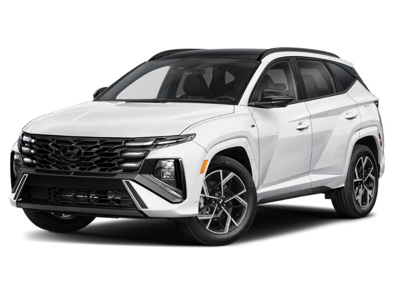 2026 Hyundai Tucson Hybrid N-Line AWD Crystal White  Shot 1