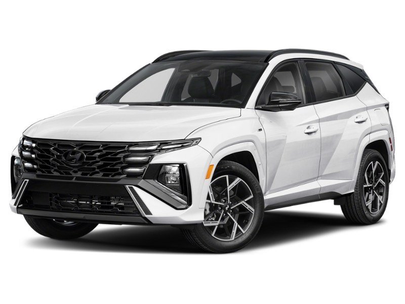 2026 Hyundai Tucson Hybrid N-Line AWD Crystal White  Shot 4