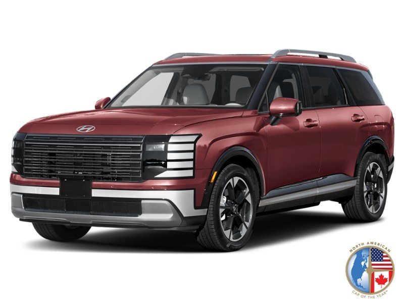 2026 Hyundai Palisade HEV Luxury 7-Passenger AWD Galaxy Maroon  Shot 4